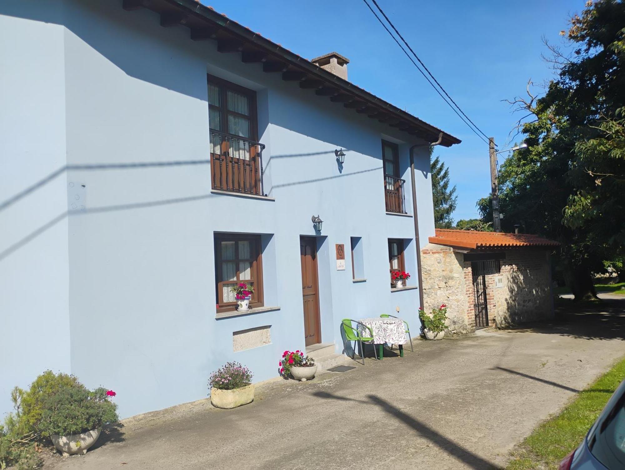 Casa Rural Casa Azul Villahormes Exteriér fotografie